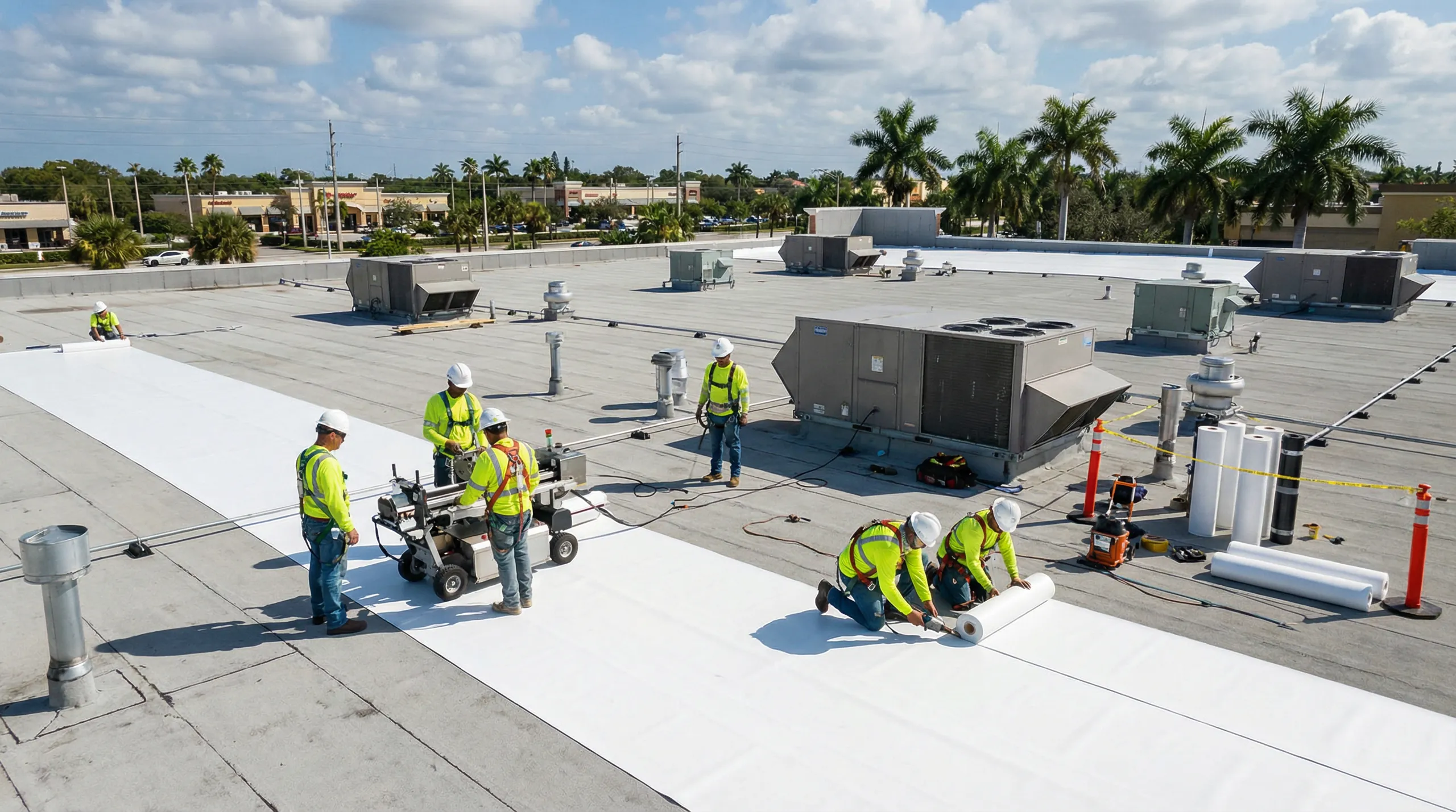 Commercial roofing