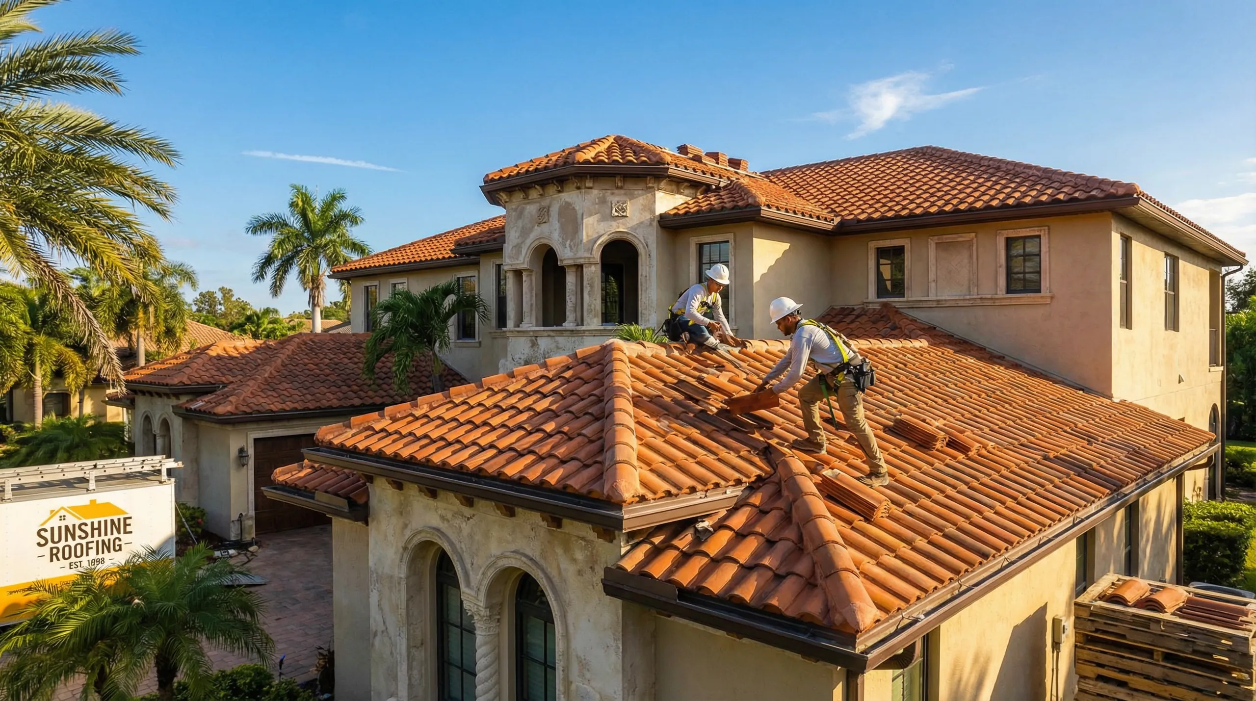 Shingle and tile roofing